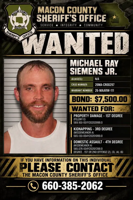 Macon Sheriff Wanted Poster